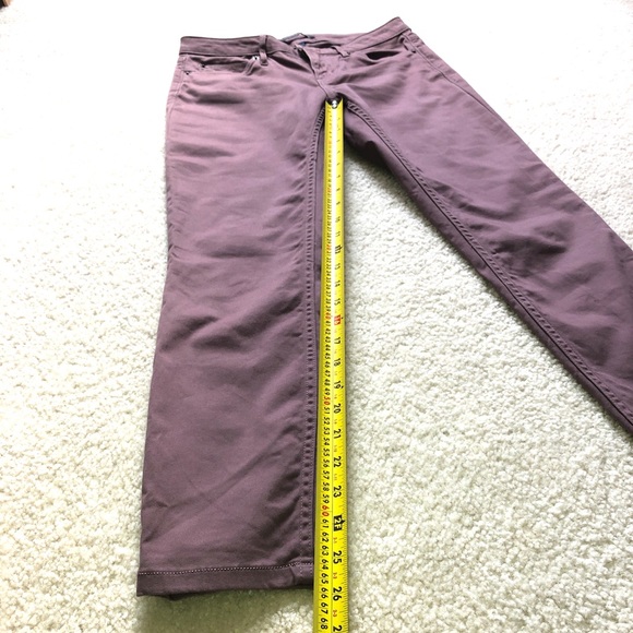 Calvin Klein Ankle Skinny Khaki Pants Sz 4 - Picture 4 of 11